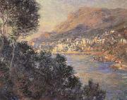 Claude Monet Monte Carlo vu de Roquebrune oil painting reproduction